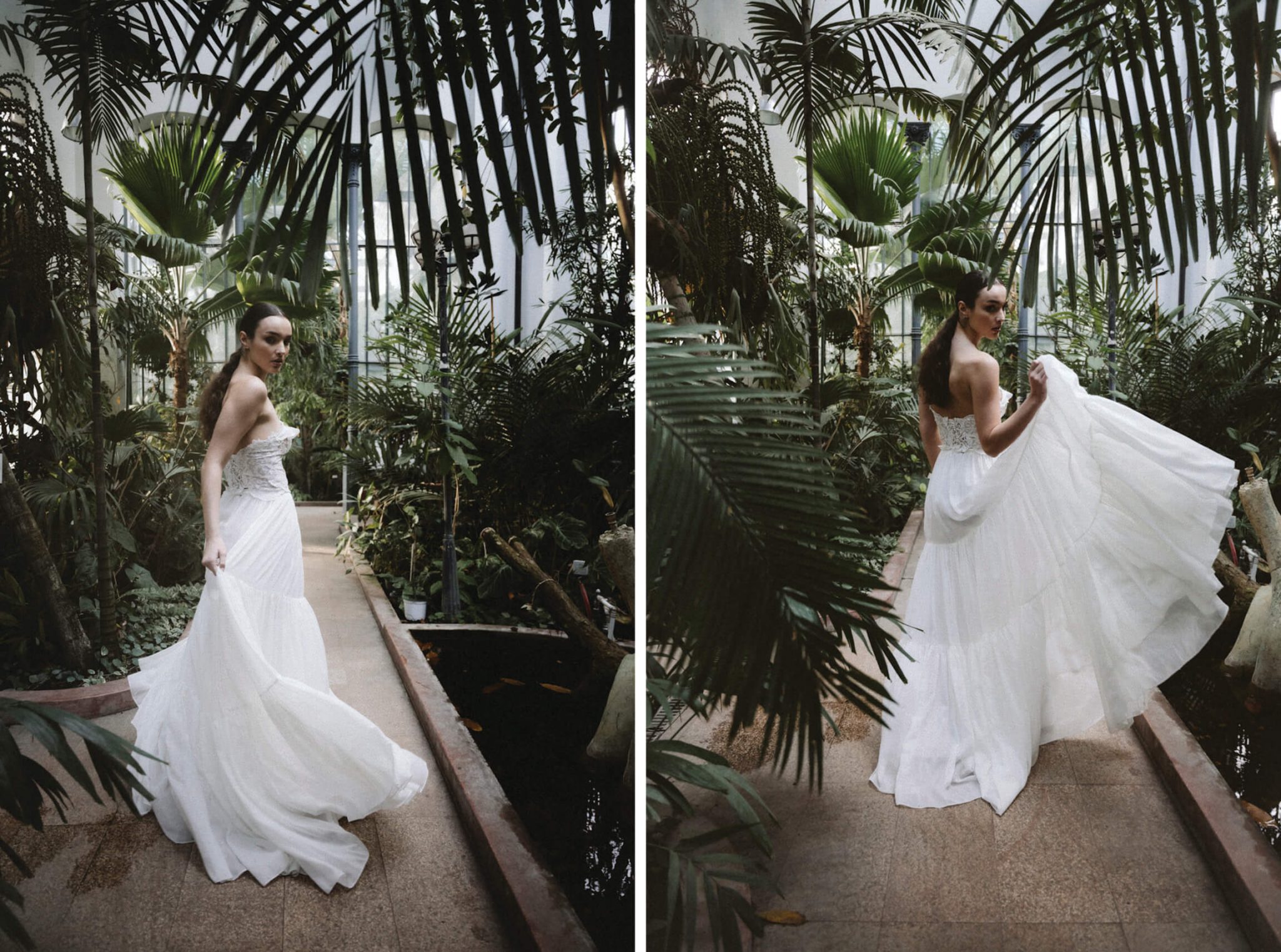 Balint Sara Botanica menyasszonyi ruha kollekcio 2024 Calla bohem szoknyaval
